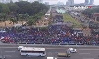 [VLOG] Aksi Demo Mahasiswa Tolak Pengesahan RKUHP dan RUU KPK Berakhir Ricuh