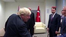 Cumhurbaşkanı erdoğan, boris johnson ile görüştü