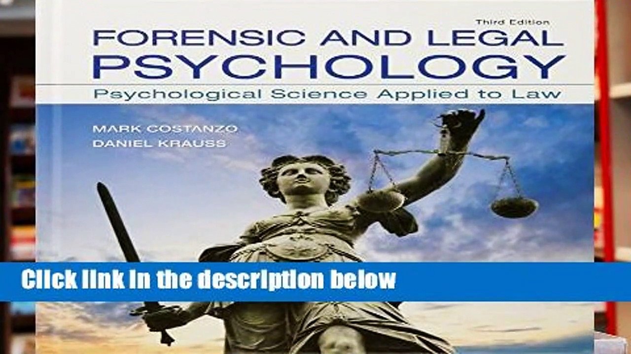 [FREE] Forensic and Legal Psychology: Psychological Science Applied to Law