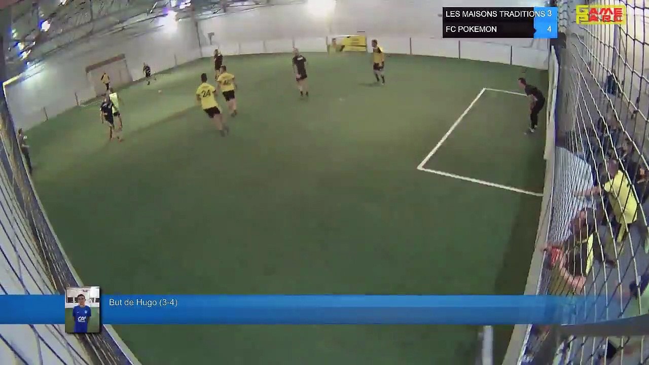 But de Hugo (3-4) - LES MAISONS TRADITIONS Vs FC POKEMON - 24/09/19 20:00 - LIGUE 2