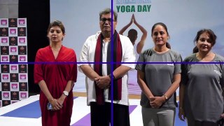 (FULL HD VIDEO) Subhash Ghai & WWI Celebrate World Yoga Day With Brahma Kumaris