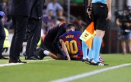Barcelona's Lionel Messi suffers thigh injury | Oneindia Malayalam