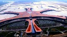 شاهد: الصين تفتتح أحد أكبر المطارات في العالم قبل أيام من الاحتفال بتأسيس النظام الشيوعي