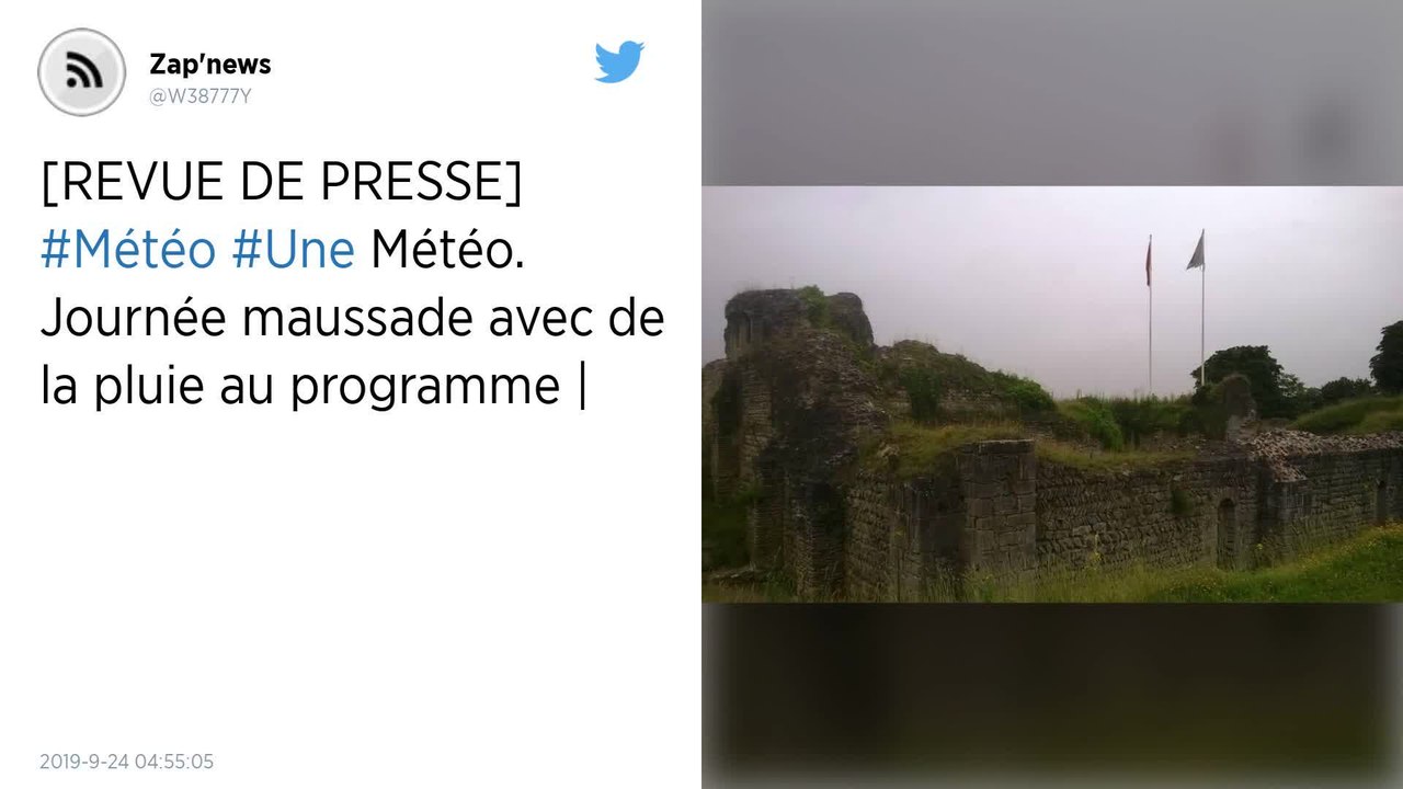 Météo : Maussade avec l’arrivée une nouvelle perturbation