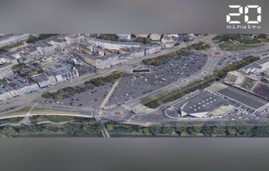 Nantes: Les images de la future place de la Petite-Hollande