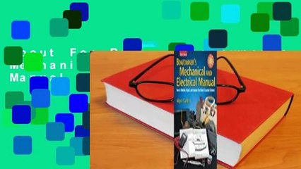 About For Books  Boatowner's Mechanical and Electrical Manual  For Kindle