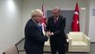 Boris her zamanki gibi! Boris Johnson, Cumhurbaşkanı Erdoğan'la görüşmesinde rahat oturuşuyla dikkat çekti
