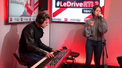 Marina Kaye en live et en interview dans #LeDriveRTL2 (24/09/19)