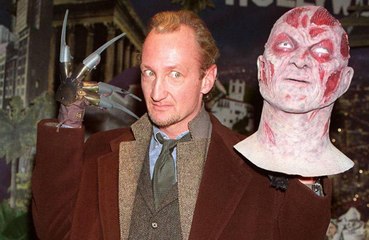 Robert Englund uses Freddy Kruger voice to scare drivers