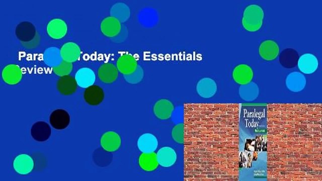 Paralegal Today: The Essentials Review