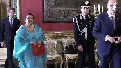 Mattarella riceve 5 nuovi ambasciatori (24.09.19)