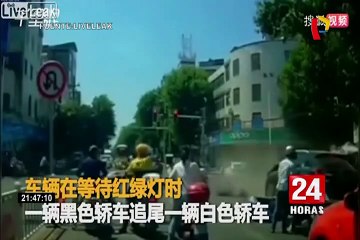 México: rescate de perro en carretera ocasionó choque múltiple