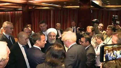 لقاء بين جونسون وروحاني في نيويورك