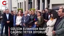 Gülsüm Elvan'dan HDP önündeki annelere çağrı