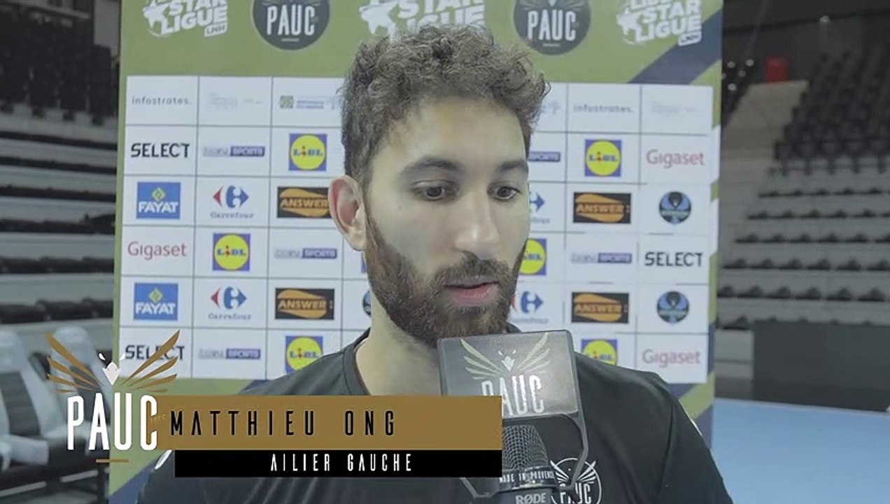 Avant-match - PAUC vs ISTRES - ITW de  Matthieu ONG