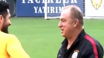 Fatih Terim ile Emre Akbaba buluşması