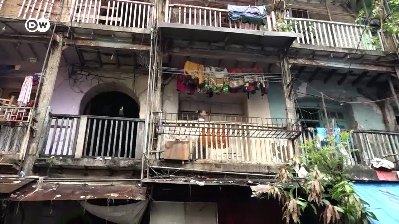 Einsturzgefahr: baufällige gebäude in mumbai | made in germany