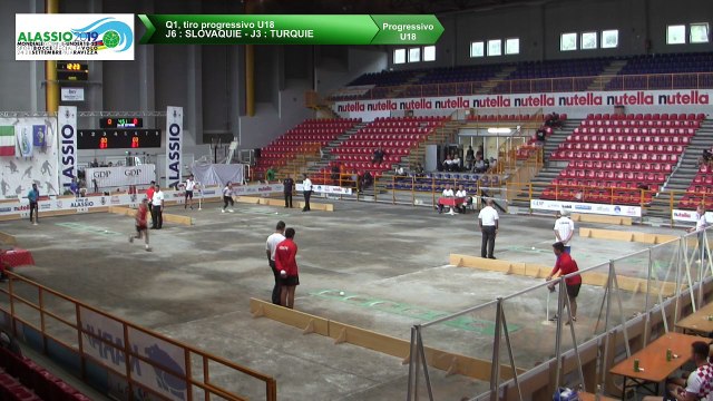 Q1, tir progressif U18, Mondial Jeunes U18 et U23, Alassio 2019