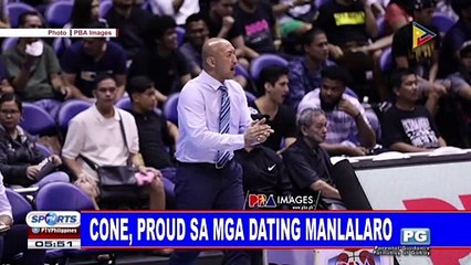 Cone, proud sa mga dating manlalaro