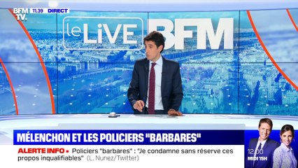Mélenchon et les policiers "barbares" (5/5) - 25/09
