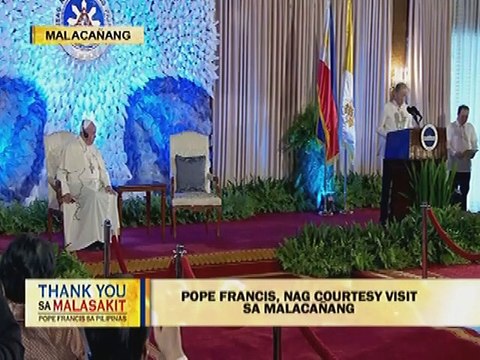 Talumpati ni Pope Francis, pinuri; Talumpati ni Pnoy, tinuligsa