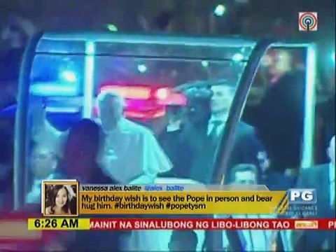 PNP at simbahan, ikinatuwa ang mapayapang pagsalubong ng mga Pinoy kay Pope Francis