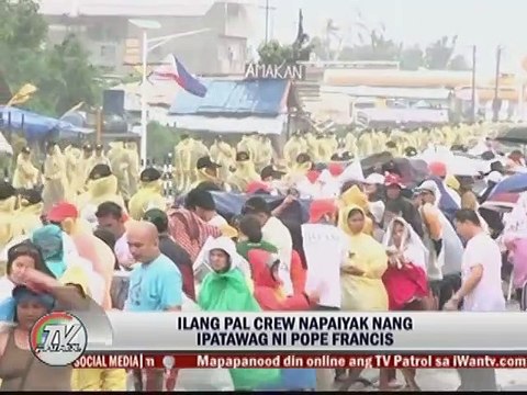 Ilang PAL crew, naiyak nang ipatawag ni Pope Francis