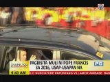 Pagbisita mulini Pope Francis sa 2016, usap-usapan na