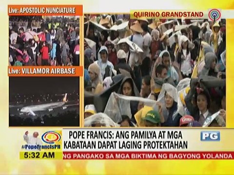Pope Francis: Ang Pamilya at mga Kabataan dapat laging protektahan