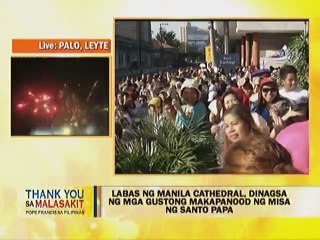 Gulo, sumiklab nang magpumilit ang ilan na makalapit sa Church grounds