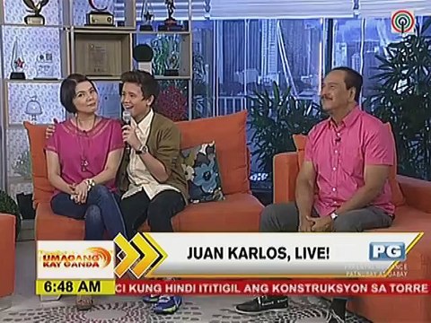 Juan Karlos Labajo performs Kahit maputi na ang buhok on UKG