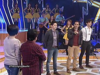 Download Video: Siguradong maiinlove ka sa boses ng mga gwapong sina Ahron, Kiko at AJ sa The Singing Bee