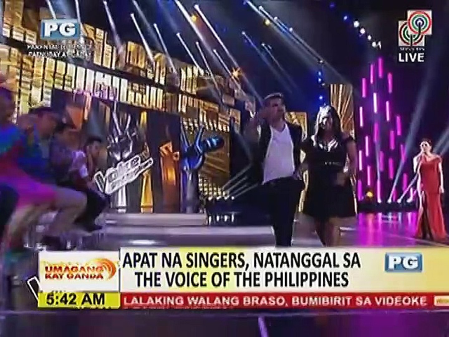 Apat na singers, natanggal sa The Voice of the Philippines