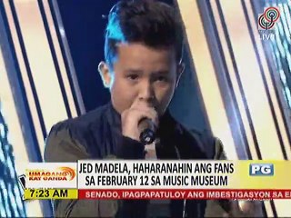 Jed Madela, haharanahin ang fans sa February 12 sa Music Museum