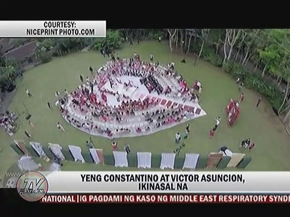 Yeng Constantino at Victor Asuncion, ikinasal na