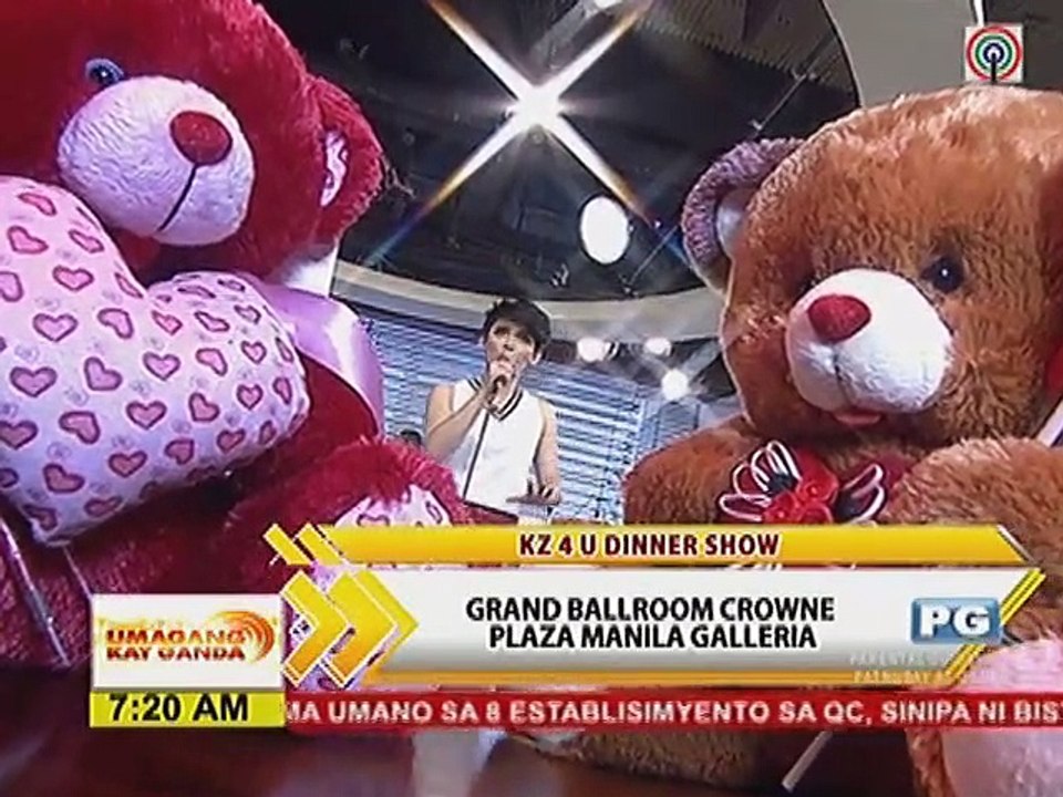 KZ Tandingan performs ""Mahal Ko o Mahal Ako"" on UKG!