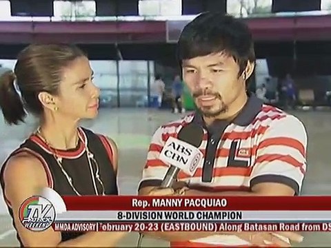 Pag-anunsyo sa laban nina Pacquiao at Mayweather, trending agad