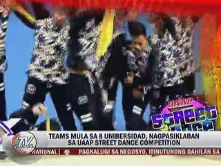 Team mula sa 8 Unibersidad, nagpasiklaban sa UAAP Street Dance Competition