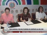 Toni Gonzaga, muling pumirma ng kontrata sa Abs-Cbn