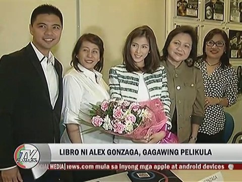 Libro ni Alex Gonzaga, gagawing pelikula
