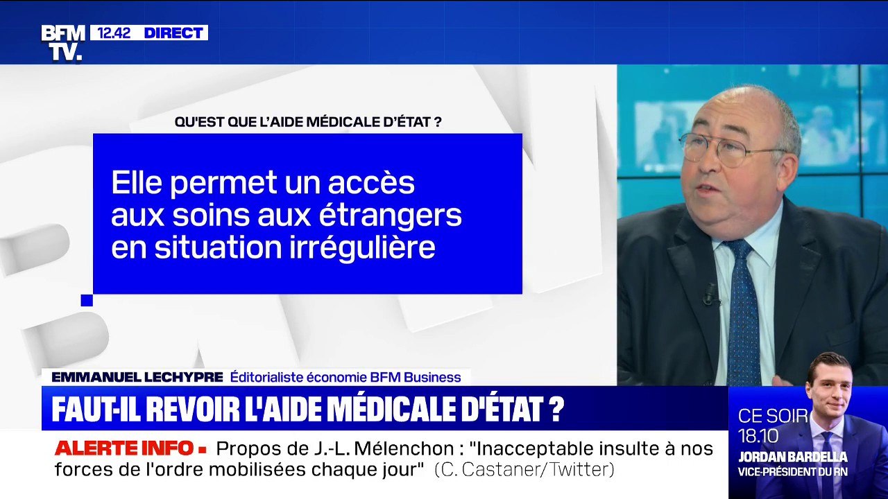 ÉDITO ÉCO - L'aide médicale d'État, grand sujet politique mais petit sujet économique