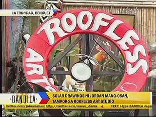 Solar Drawings ni Jordan Mang-Osan, tampok sa roofless art studio