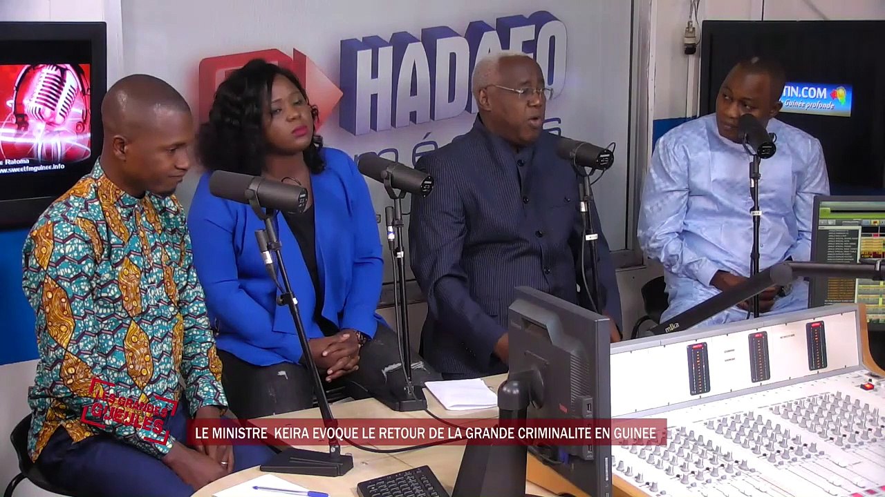 Guinée : Le ministre de la sécurité Mr KEIRA sur l'insécurité galopante en Guinée