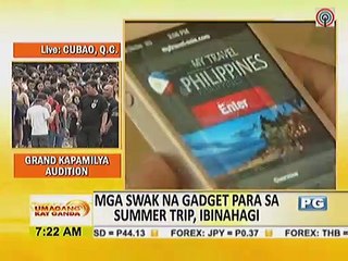 Mga swak na gadget para sa summer trip, ibinahagi