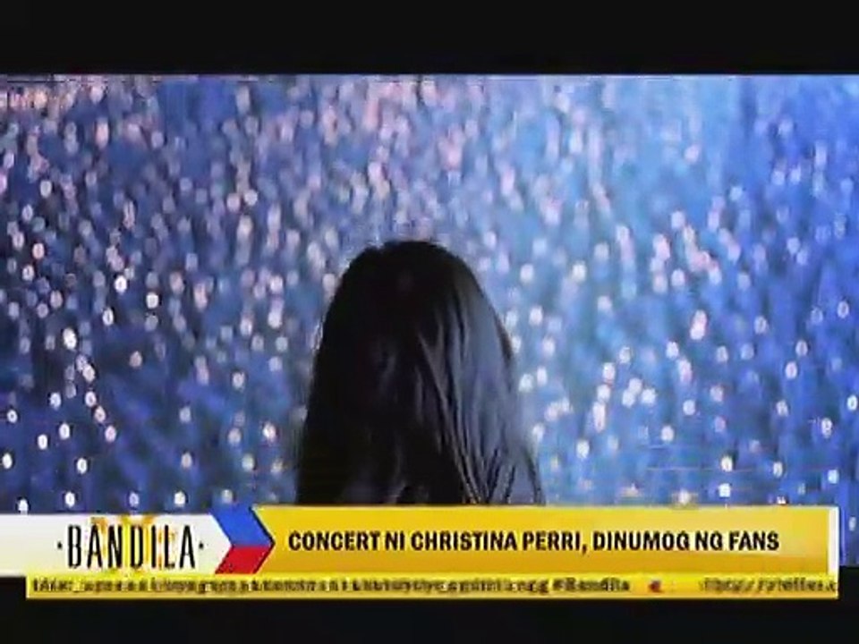 Concert ni Christina Perri, dinumog ng fans
