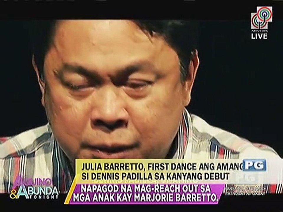 Julia Barretto, first dance ang amang si Dennis Padilla sa kanyang debut