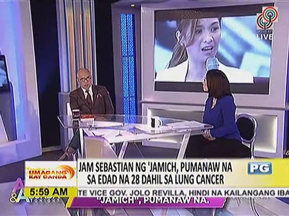 Jam Sebastian ng 'JAMICH', pumanaw na sa edad na 28 dahil sa lung cancer
