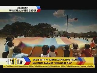Sam Smith at John Legend, nag-record ng kanta para sa ""Red Nose Day""