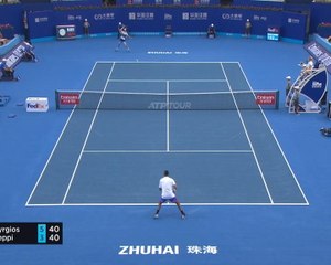 Zhuhai - Kyrgios chute d'entrée