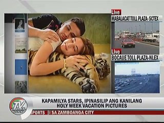 Kapamilya Stars, ipinasilip ang kanilang Holy Week Vacation Pictures